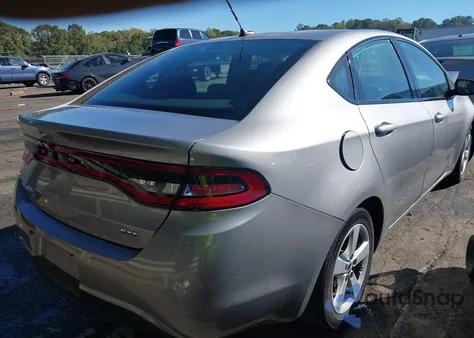 2015 Dodge Dart Sxt z USA, uszkodzony, nr VIN 1C3CDFBB9FD275519